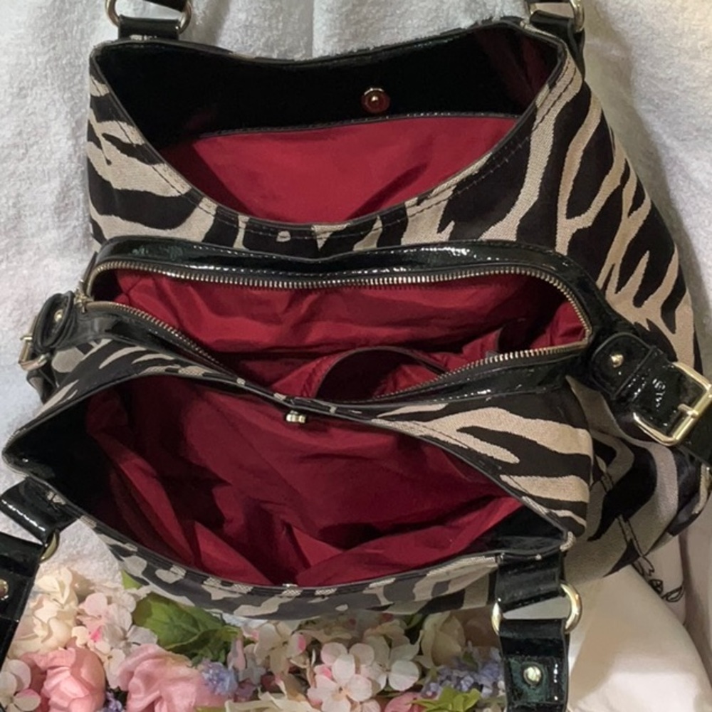 Anne Klein Triple Sections Bag - image 3